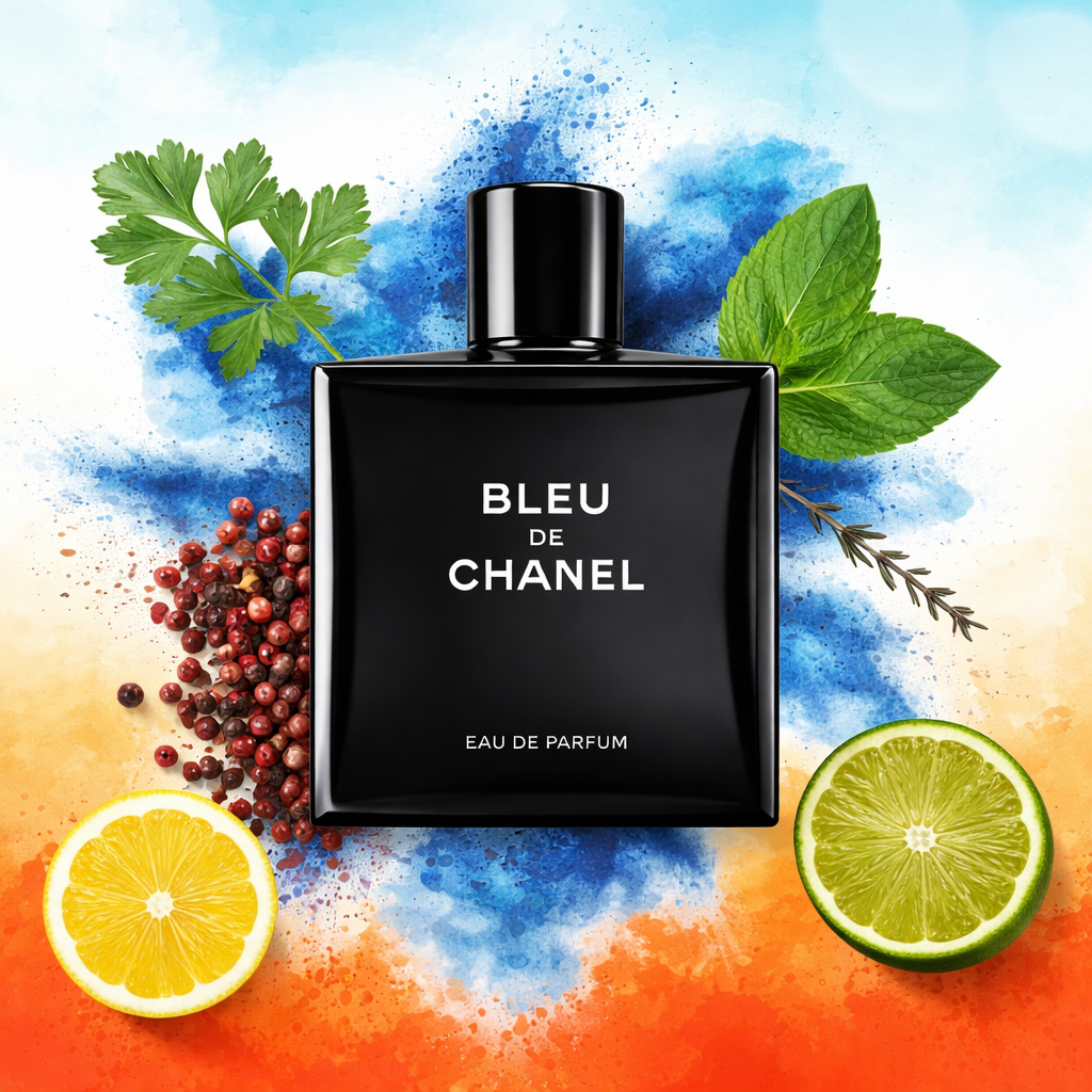 BLEU DE CHANEL - Eau De Parfum Spray | Best Quality Long Lasting Perfume - 100ml | EDP
