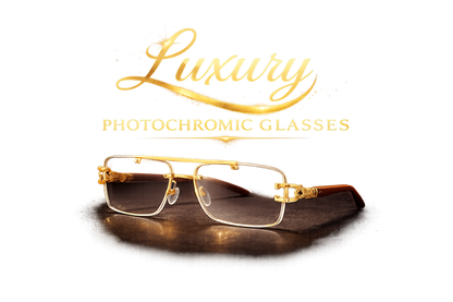 🕶️ Premium Photochromic Rimless Eyewear
