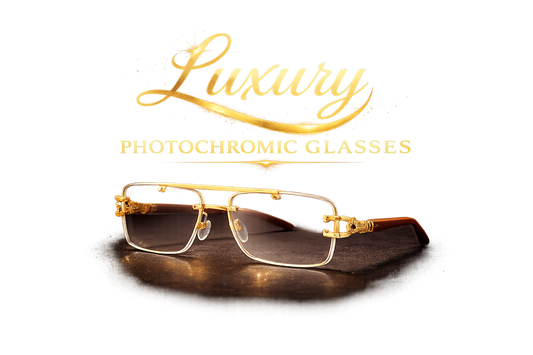 🕶️ Premium Photochromic Rimless Eyewear