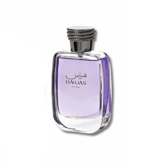 Rasasi Hawas for Him Eau de Parfum 100ml – Long Lasting Fresh Aquatic Perfume for Men | Premium Daily & Summer Fragrance