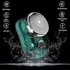 Rechargeable Mini Shaving Machine for Men | Portable Mini Electric Shaver Razor USB Travel Beard Trimmer