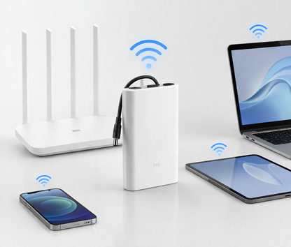 Mi Router Power Bank 12V | WiFi Modem UPS Backup |